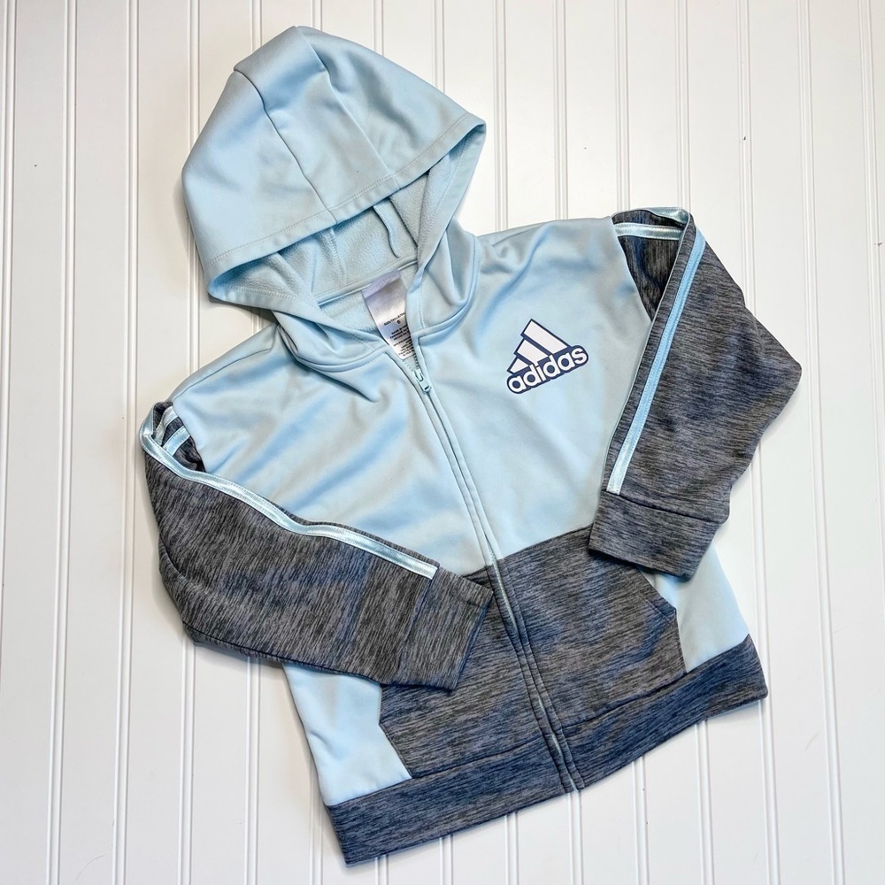 •Adidas• girls athletic hoodie